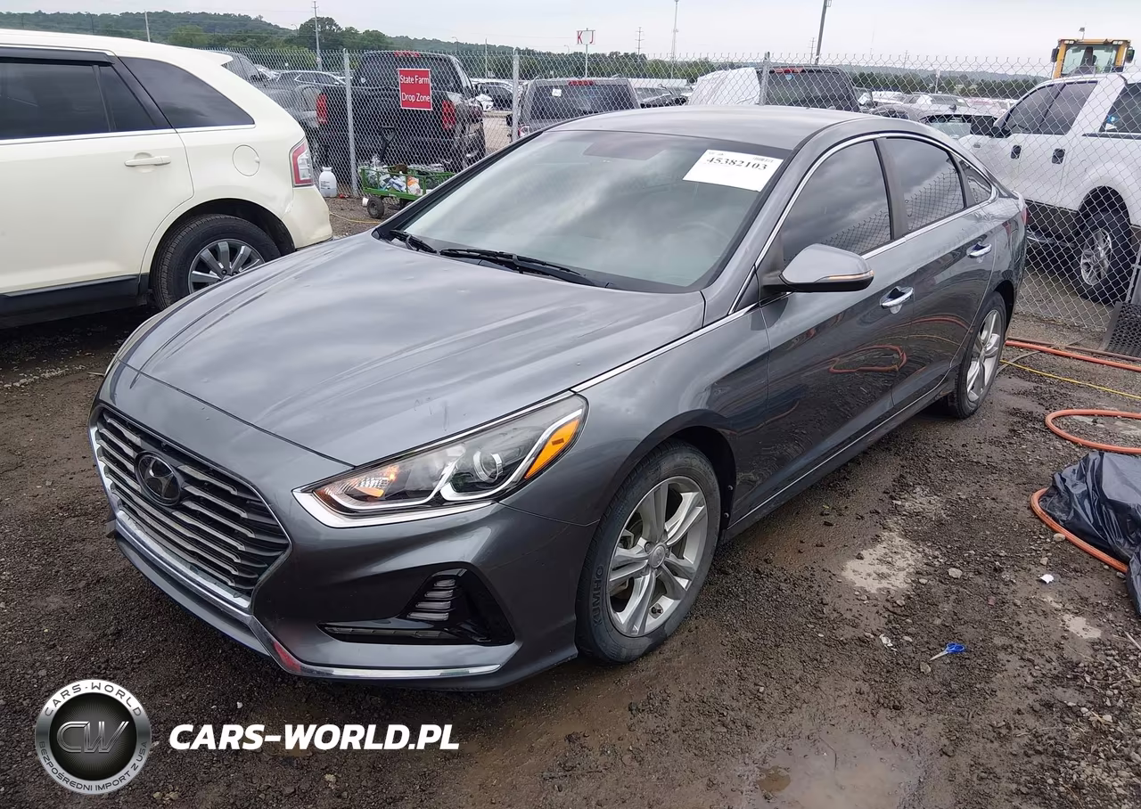 2018 Hyundai Sonata Sel VIN:5NPE34AFXJH629549 - 2