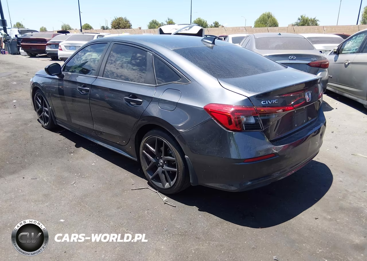 2022 Honda Civic Sport VIN:2HGFE2F59NH560209 - 3