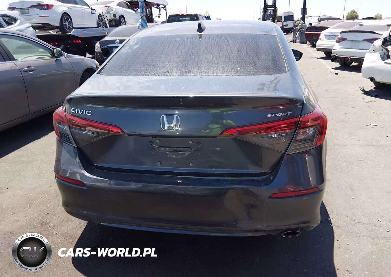 2022 Honda Civic Sport VIN:2HGFE2F59NH560209 - 6