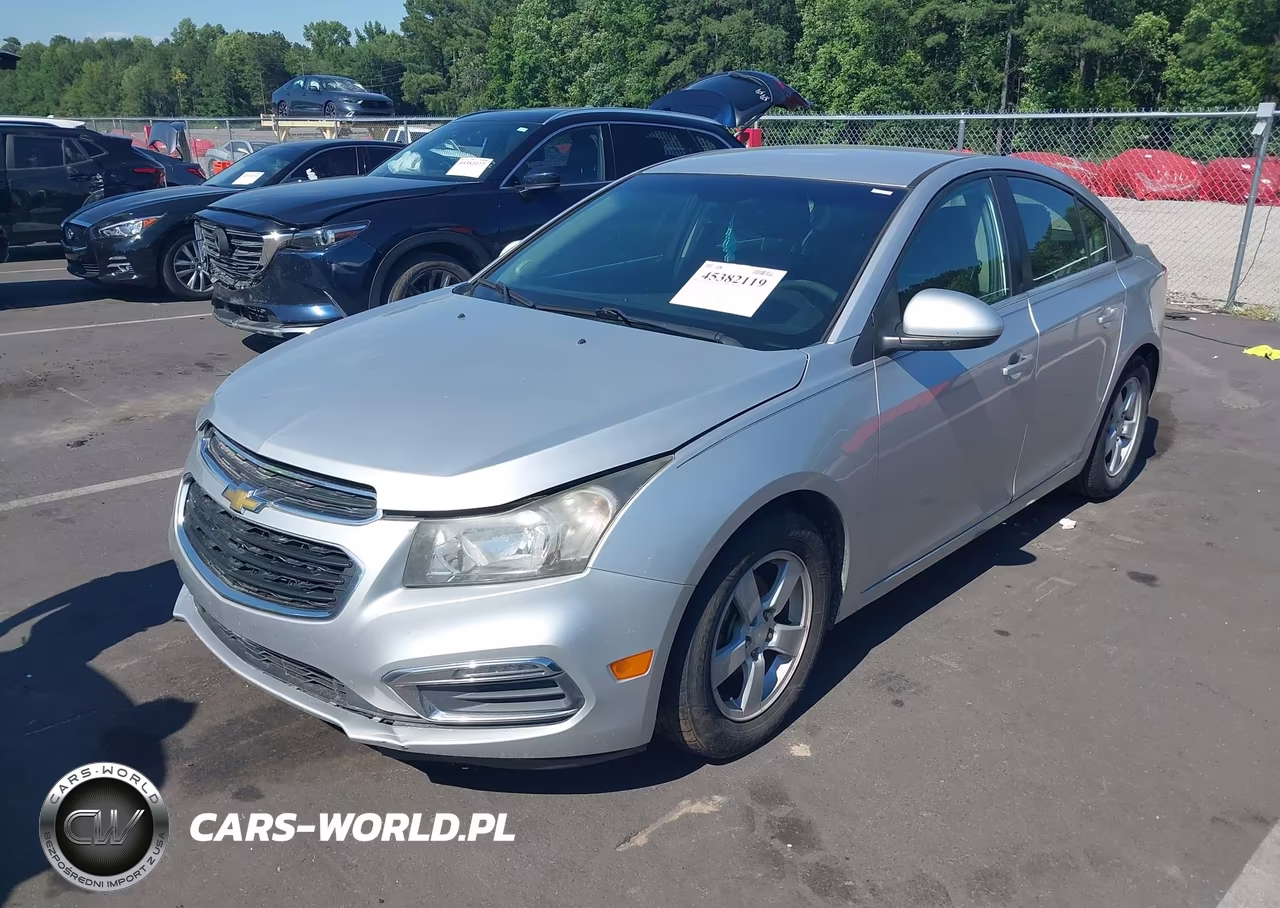 2015 Chevrolet Cruze 1Lt Auto VIN:1G1PC5SBXF7109012 - 2