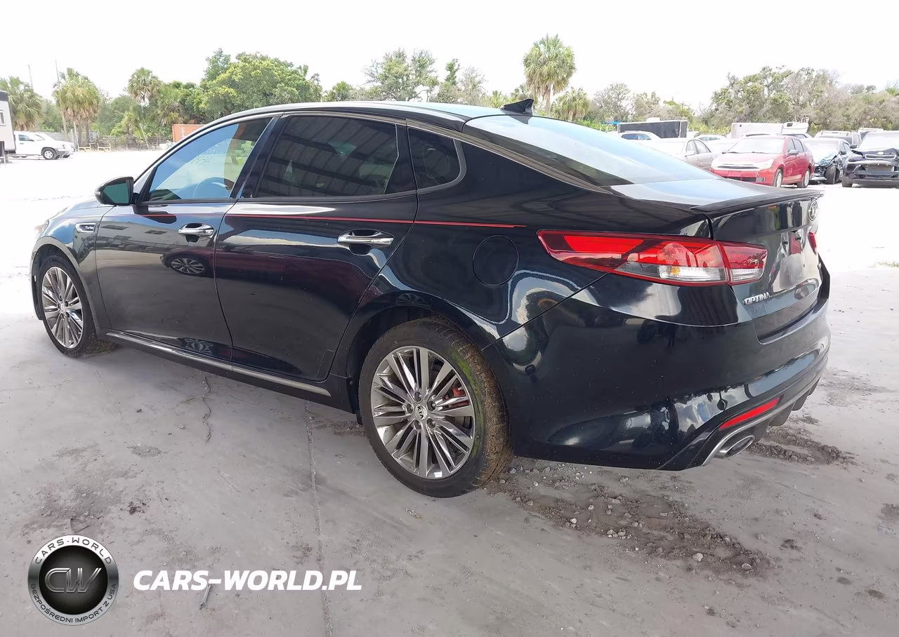 2017 Kia Optima Sxl Turbo VIN:5XXGV4L22HG124723 - 3