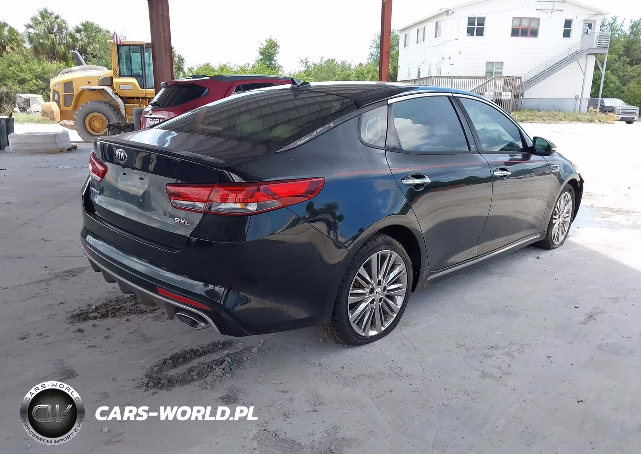 2017 Kia Optima Sxl Turbo VIN:5XXGV4L22HG124723 - 4