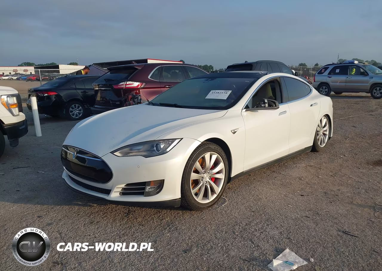 2014 Tesla Model S P85 VIN:5YJSA1H15EFP50883 - 2