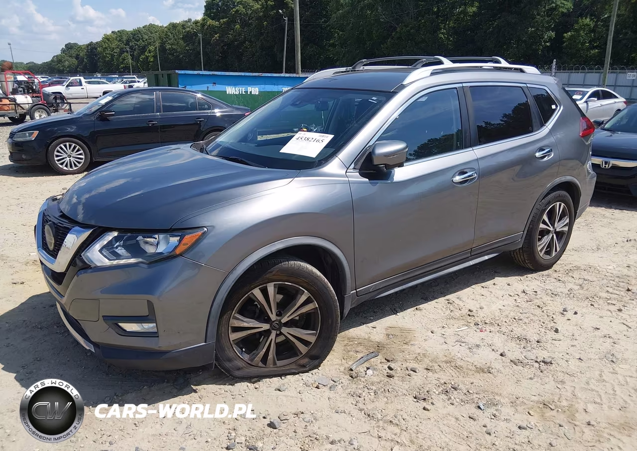 2019 Nissan Rogue Sv VIN:JN8AT2MT6KW267711 - 2