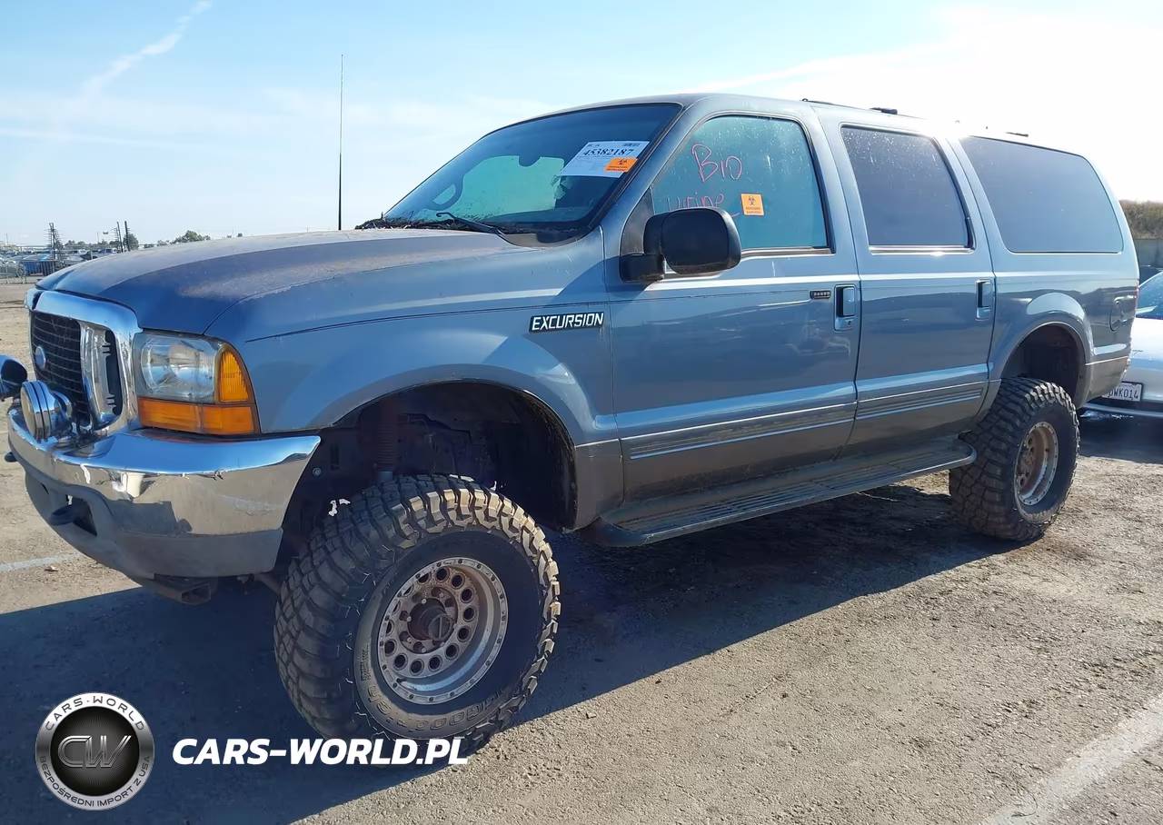 2001 Ford Excursion Xlt VIN:1FMNU41S21EB19184 - 2