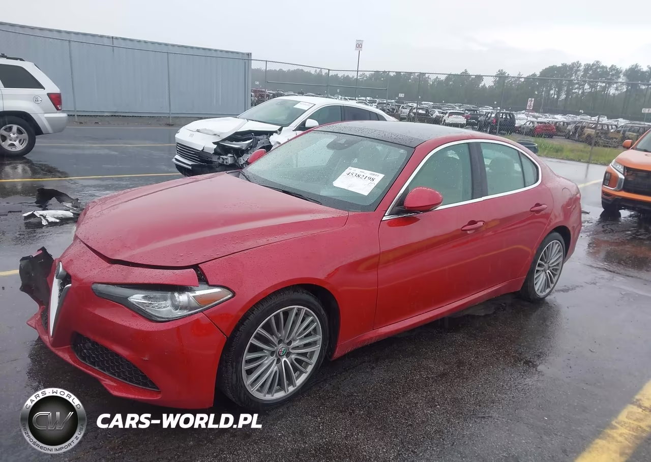 2019 Alfa Romeo Giulia Ti Lusso Rwd VIN:ZARFAMBN0K7609211 - 2