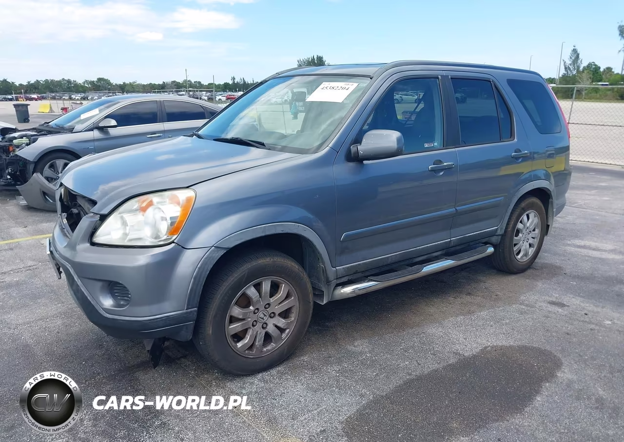 2005 Honda Cr-V Se VIN:JHLRD789X5C805875 - 2