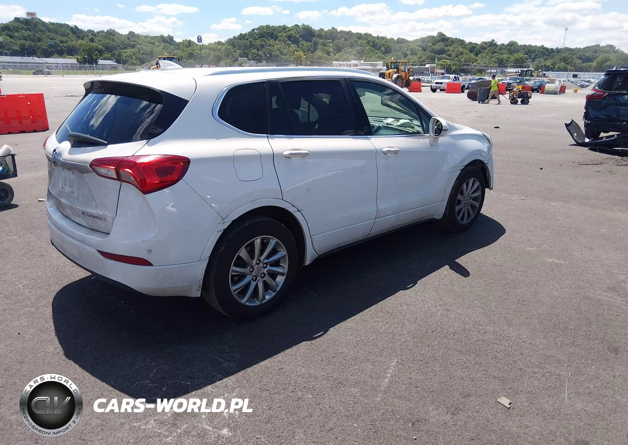 2019 Buick Envision Fwd Essence VIN:LRBFXCSA7KD011472 - 4