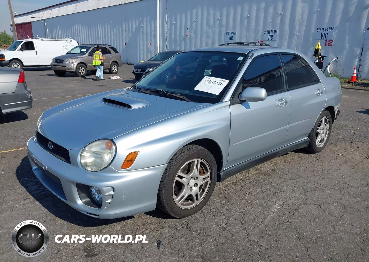 2002 Subaru Impreza Wrx VIN:JF1GD29692G520767 - 2