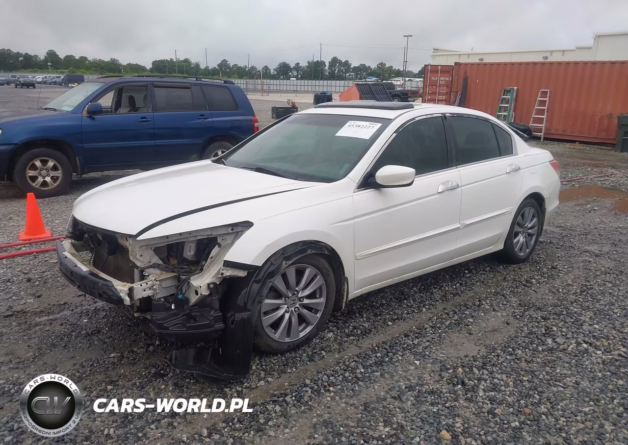 2012 Honda Accord 3.5 Ex-L VIN:1HGCP3F80CA002595 - 2