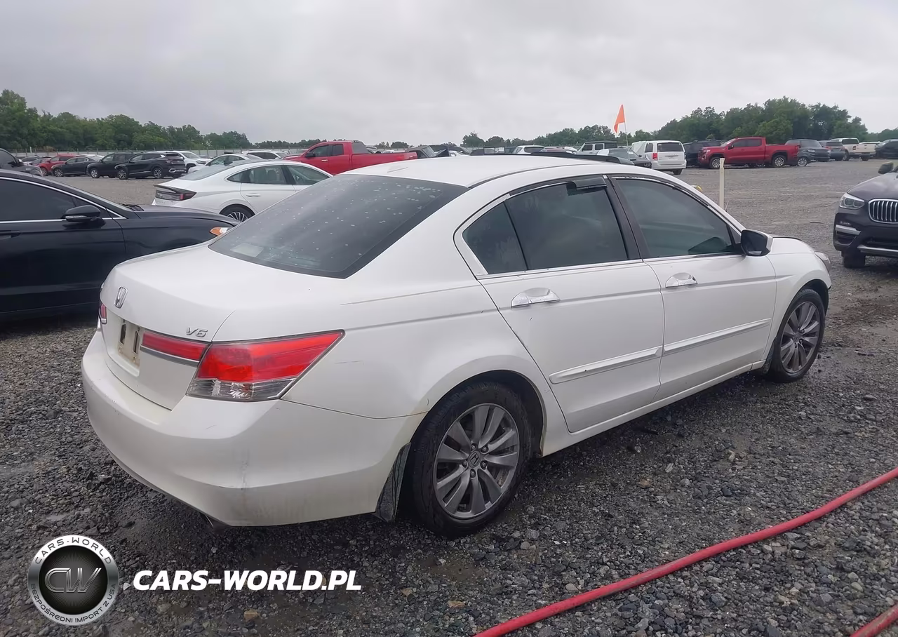 2012 Honda Accord 3.5 Ex-L VIN:1HGCP3F80CA002595 - 4
