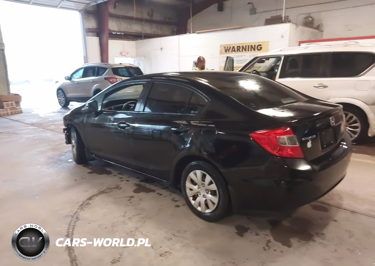 2012 Honda Civic Lx VIN:19XFB2F5XCE109614 - 3