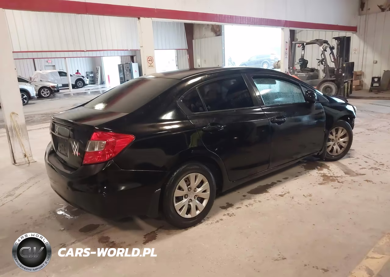 2012 Honda Civic Lx VIN:19XFB2F5XCE109614 - 4