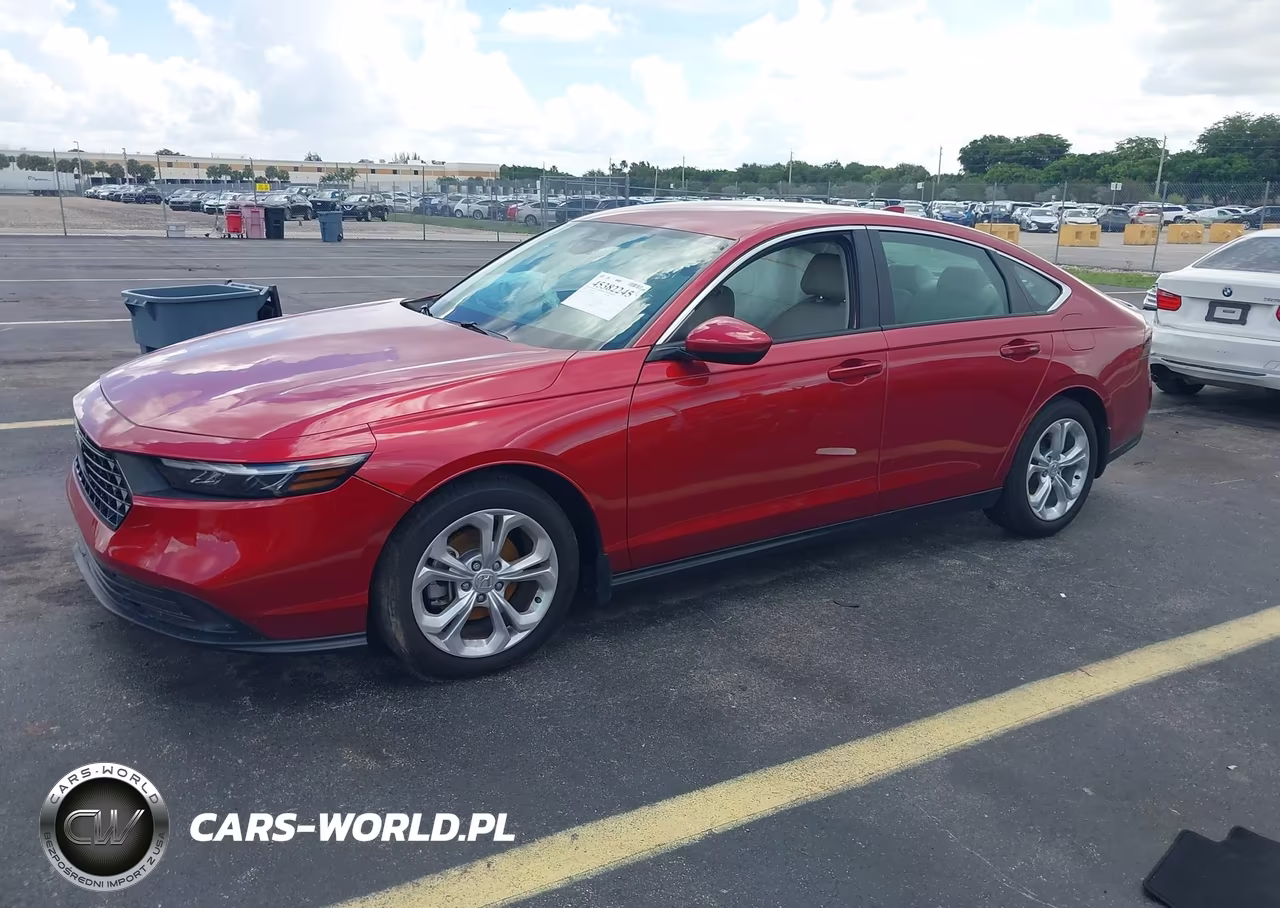 2025 Honda Accord Lx VIN:1HGCY1F2XSA074707 - 2