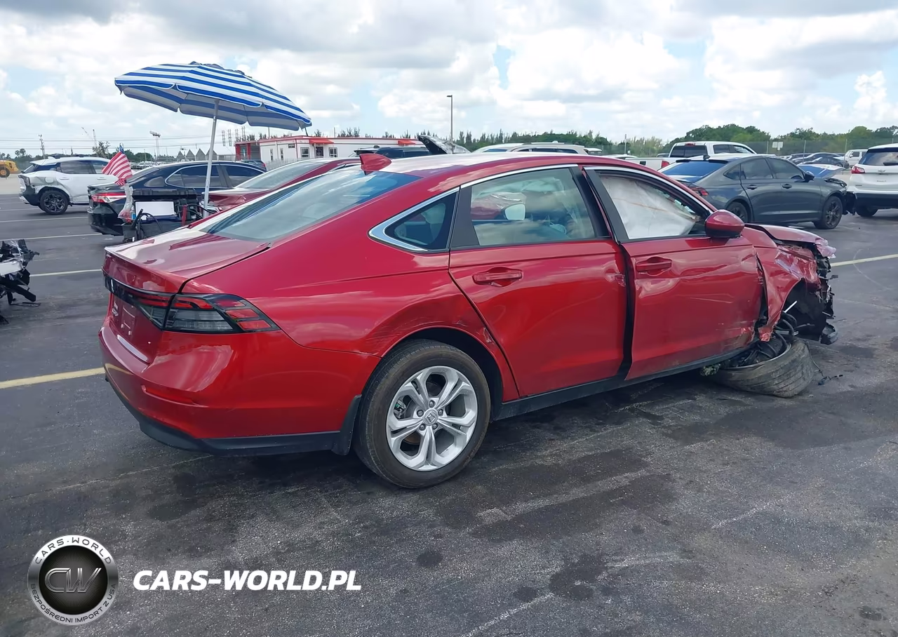 2025 Honda Accord Lx VIN:1HGCY1F2XSA074707 - 4