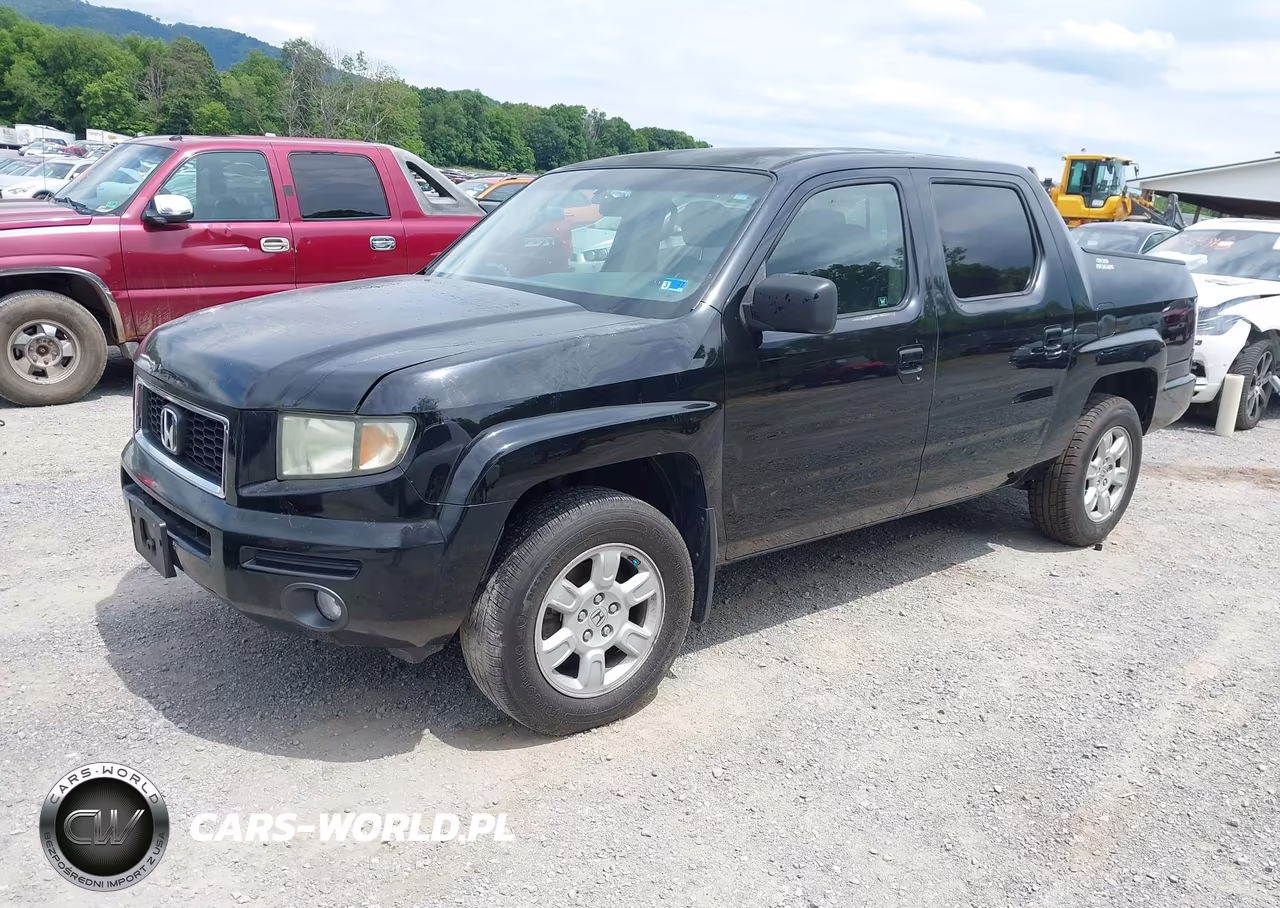 2007 Honda Ridgeline Rts VIN:2HJYK16427H528525 - 2