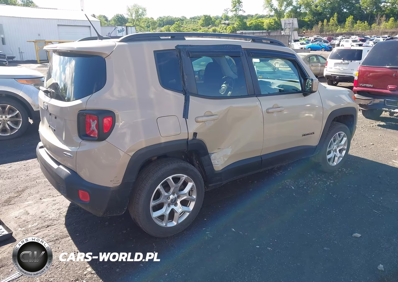 2015 Jeep Renegade Latitude VIN:ZACCJBBT0FPB64349 - 4