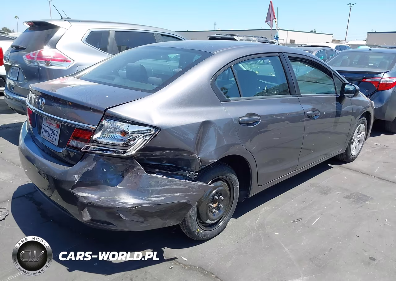 2015 Honda Civic Lx VIN:2HGFB2F54FH556532 - 4