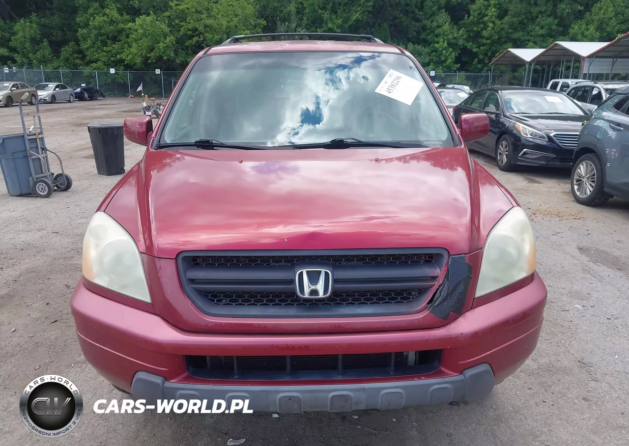 2003 Honda Pilot Ex VIN:2HKYF184X3H573218 - 12