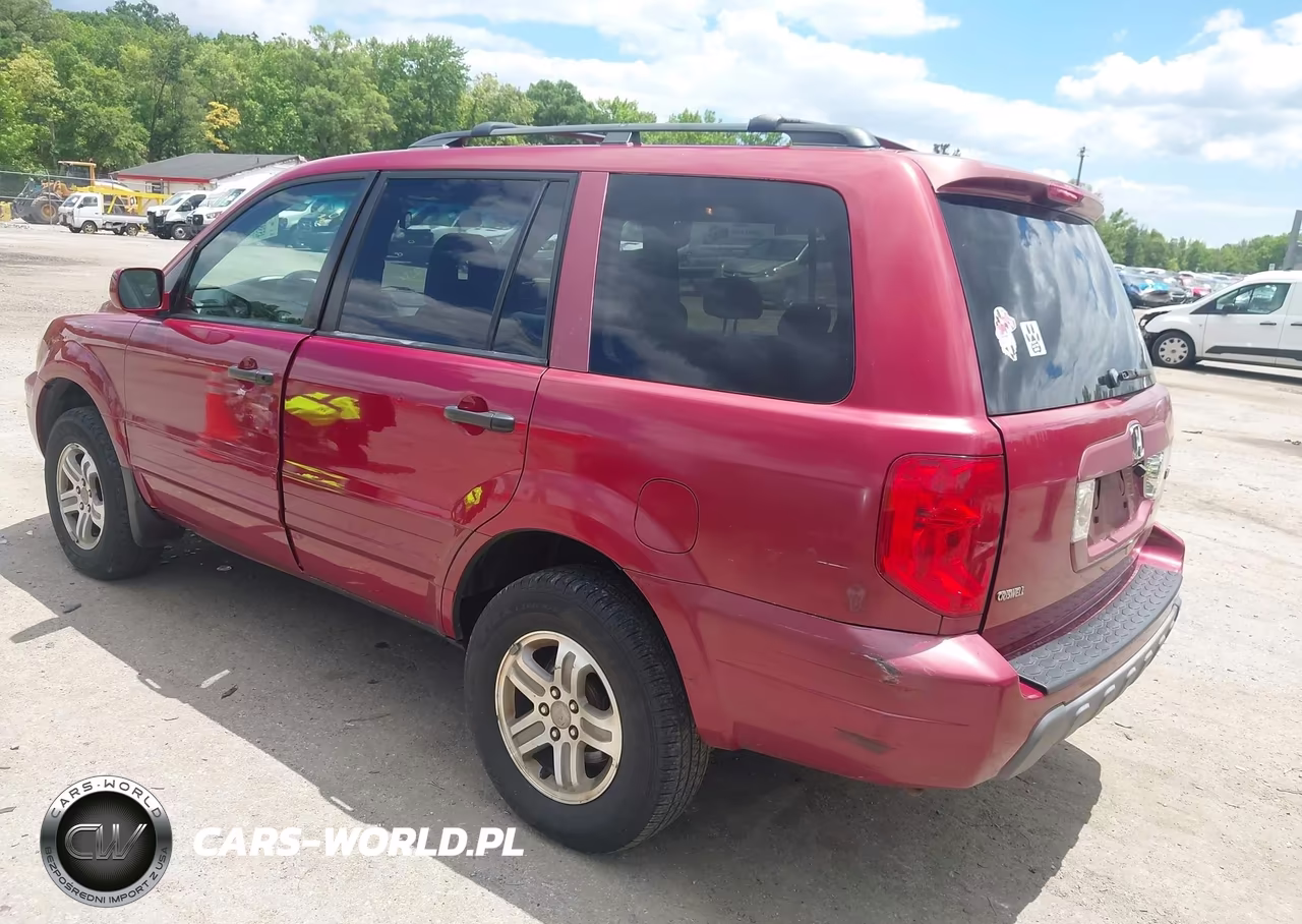 2003 Honda Pilot Ex VIN:2HKYF184X3H573218 - 3
