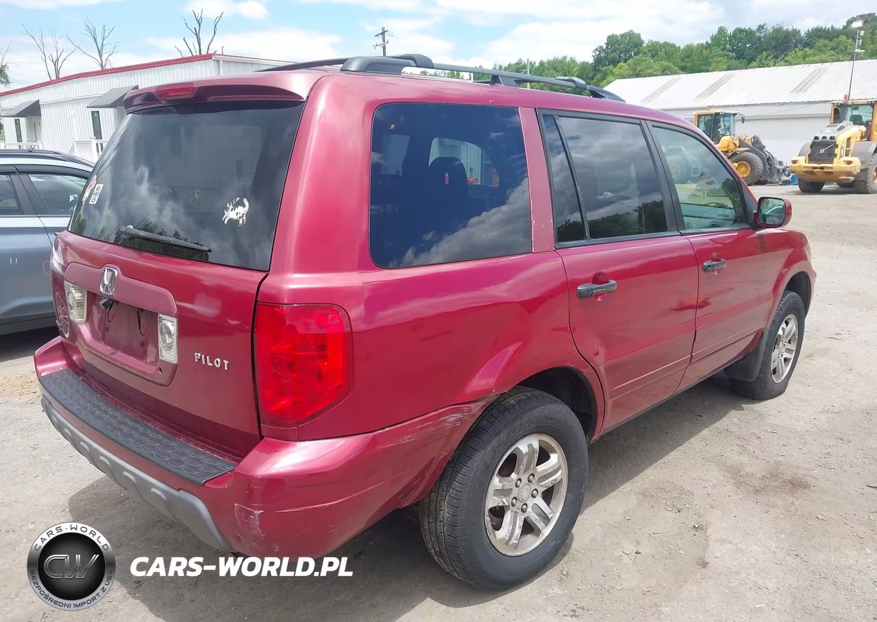 2003 Honda Pilot Ex VIN:2HKYF184X3H573218 - 4