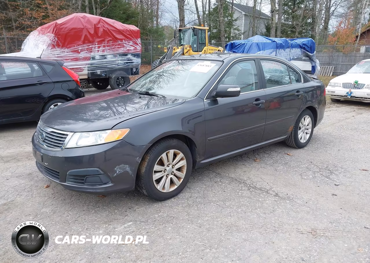2010 Kia Optima Lx VIN:KNAGG4A8XA5387020 - 2