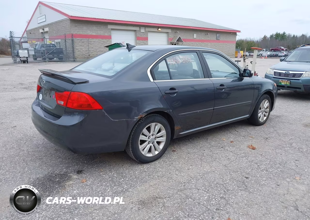 2010 Kia Optima Lx VIN:KNAGG4A8XA5387020 - 4