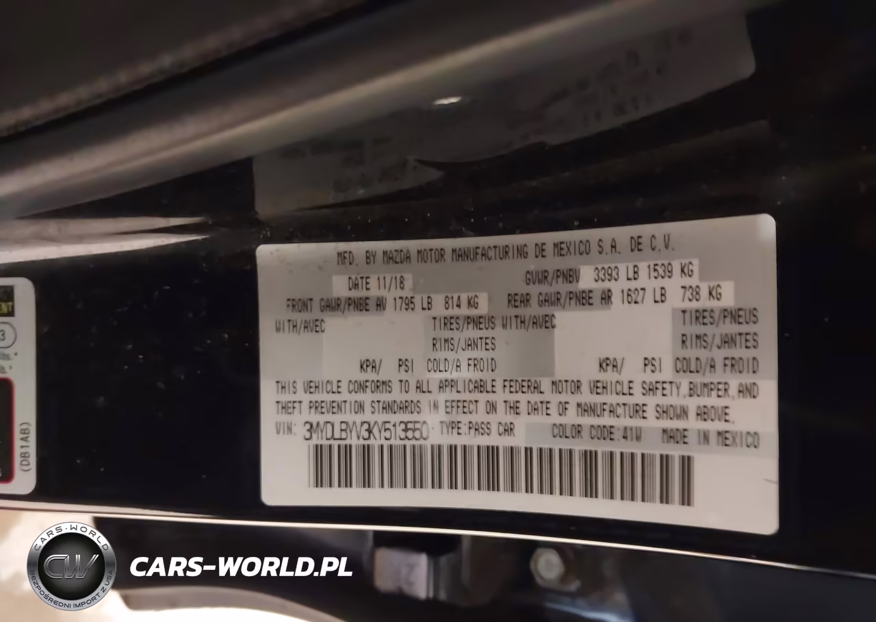 2019 Toyota Yaris Le VIN:3MYDLBYV3KY513550 - 9