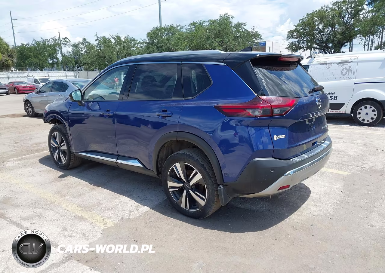 2022 Nissan Rogue Platinum Fwd VIN:JN8BT3DC0NW117625 - 3