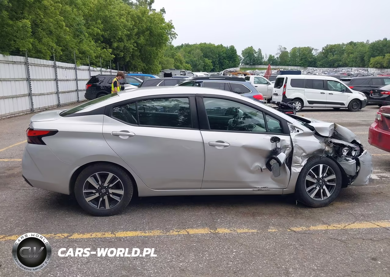 2021 Nissan Versa Sv Xtronic Cvt VIN:3N1CN8EV6ML881574 - 13