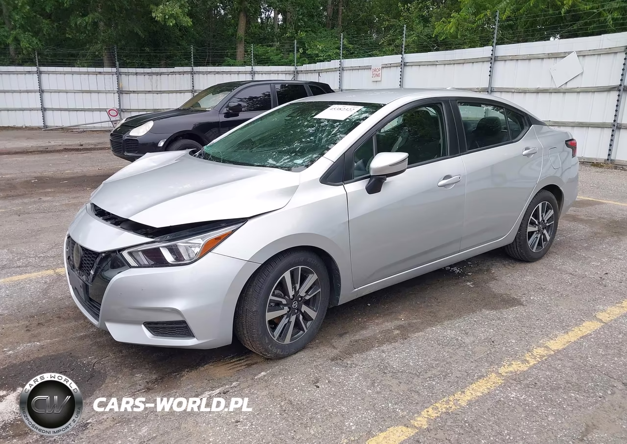 2021 Nissan Versa Sv Xtronic Cvt VIN:3N1CN8EV6ML881574 - 2