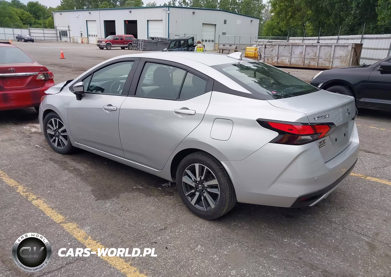 2021 Nissan Versa Sv Xtronic Cvt VIN:3N1CN8EV6ML881574 - 3