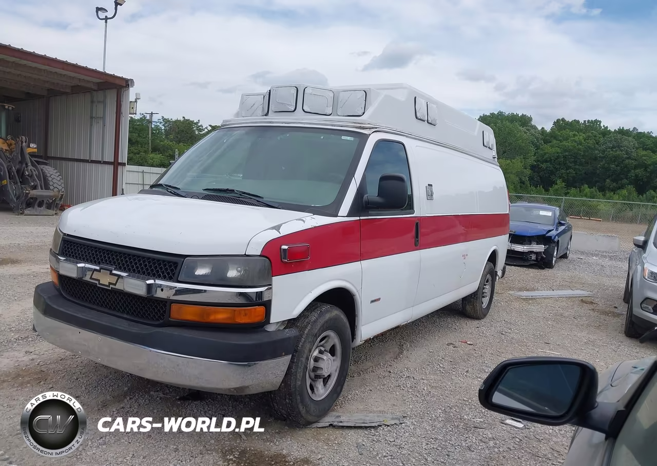 2008 Chevrolet Express Cargo Van Work Van VIN:1GBHG396X81112919 - 2
