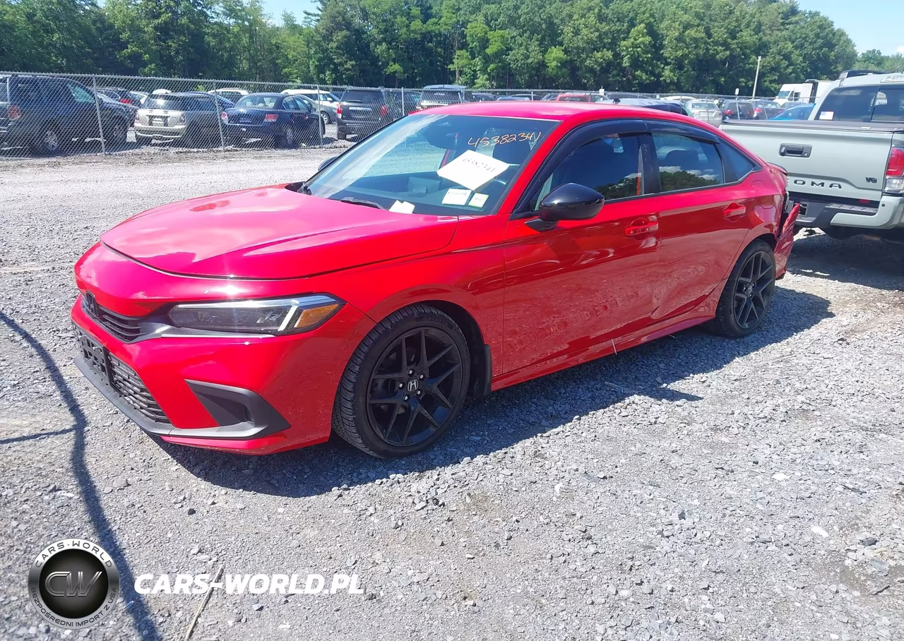2023 Honda Civic Sport VIN:2HGFE2F50PH525769 - 2