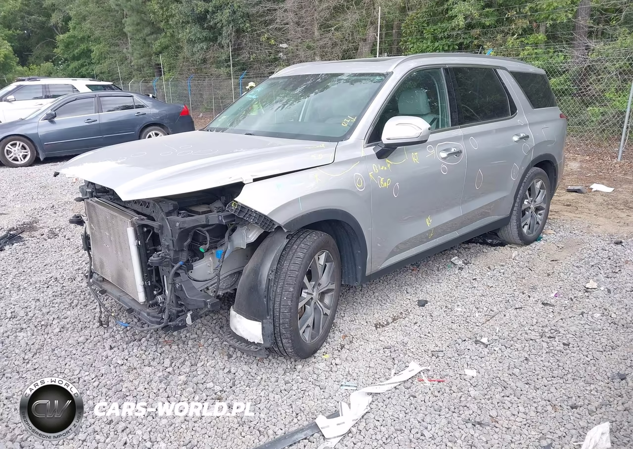 2021 Hyundai Palisade Sel VIN:KM8R34HE6MU299476 - 2