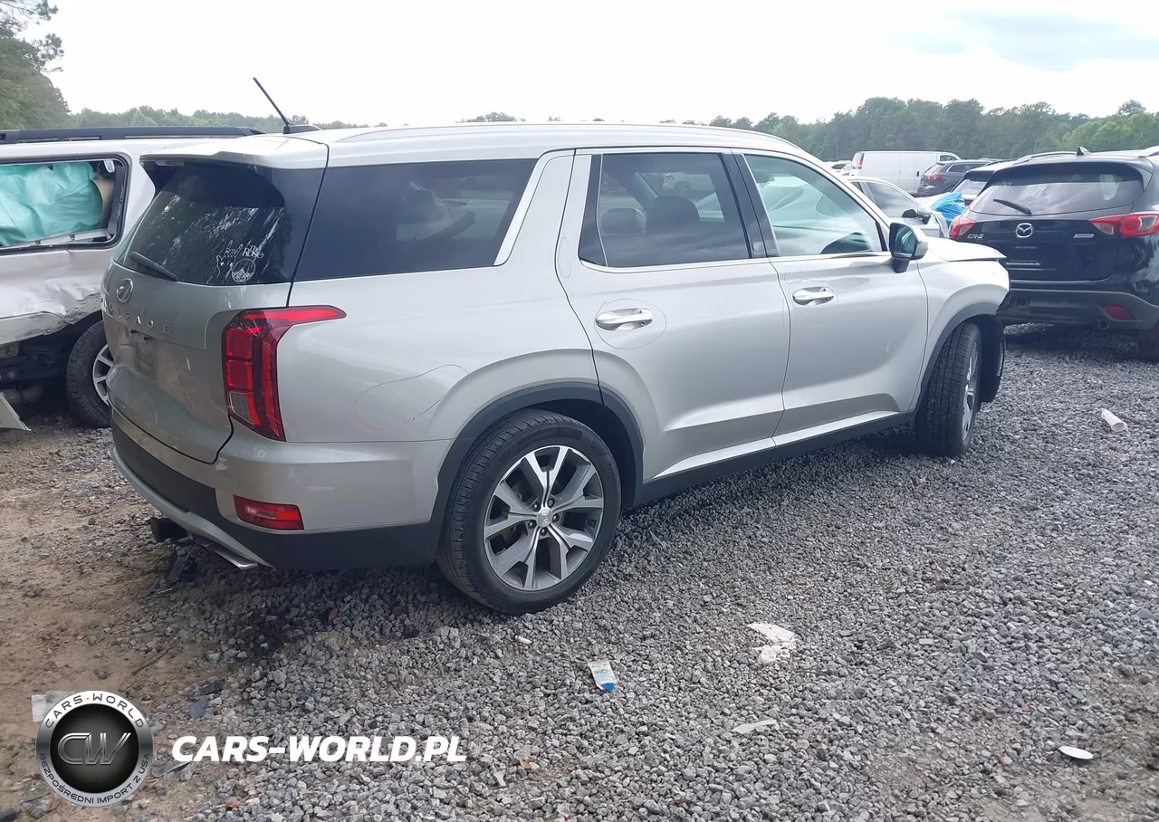 2021 Hyundai Palisade Sel VIN:KM8R34HE6MU299476 - 4