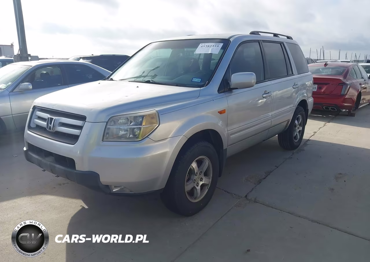 2007 Honda Pilot Ex VIN:5FNYF28407B033452 - 2