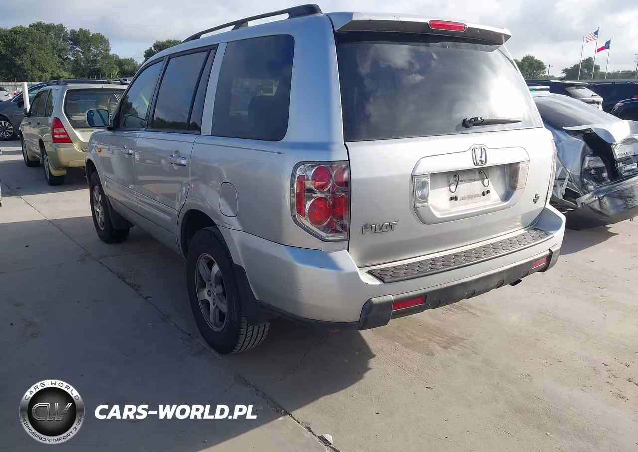 2007 Honda Pilot Ex VIN:5FNYF28407B033452 - 3