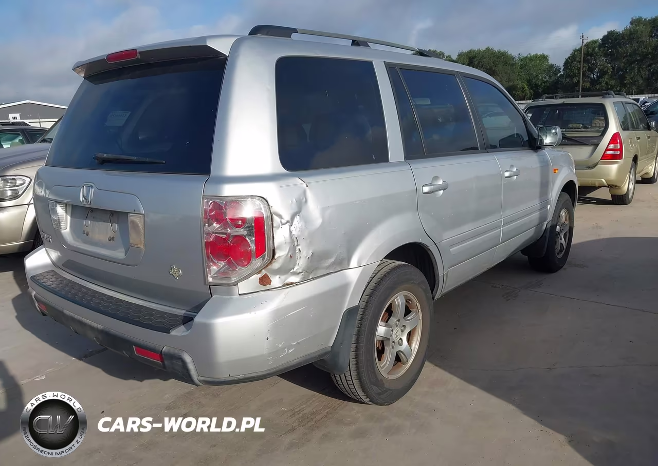 2007 Honda Pilot Ex VIN:5FNYF28407B033452 - 4