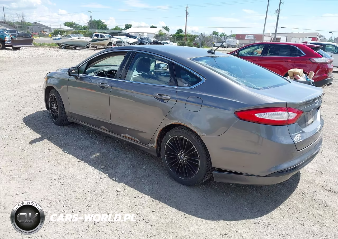 2014 Ford Fusion Se VIN:1FA6P0HD8E5398913 - 3