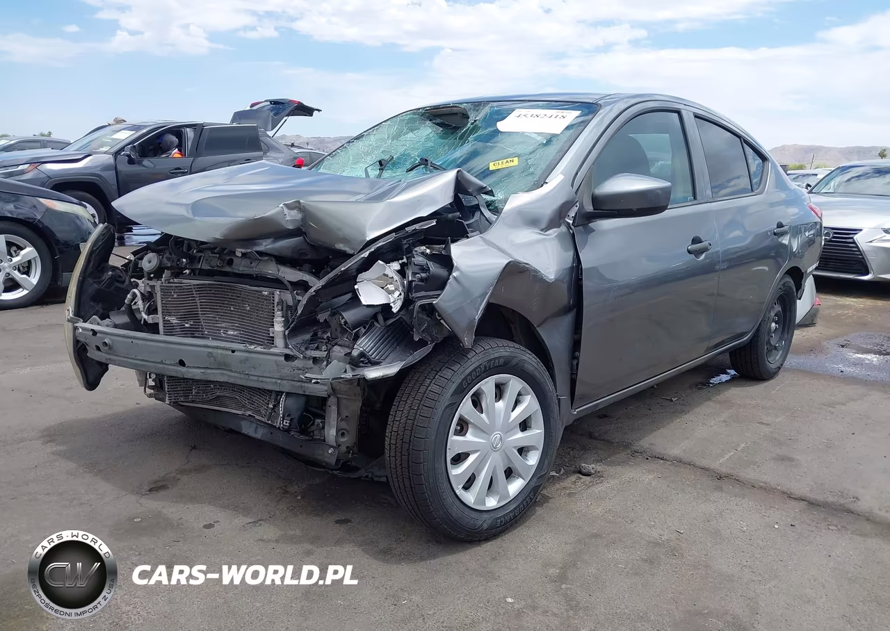 2016 Nissan Versa 1.6 S+ VIN:3N1CN7AP3GL878296 - 2