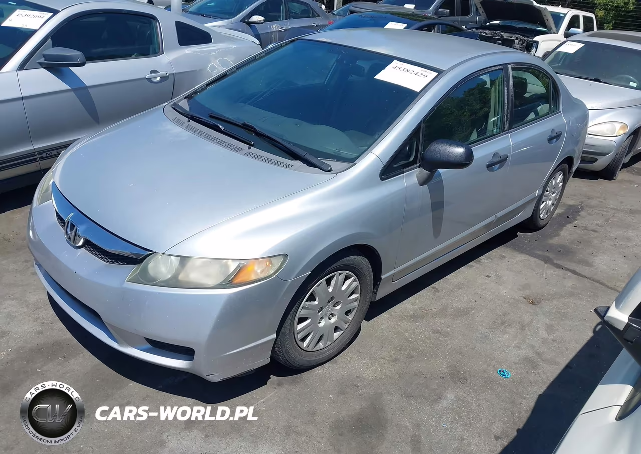 2009 Honda Civic Vp VIN:2HGFA16369H329858 - 2