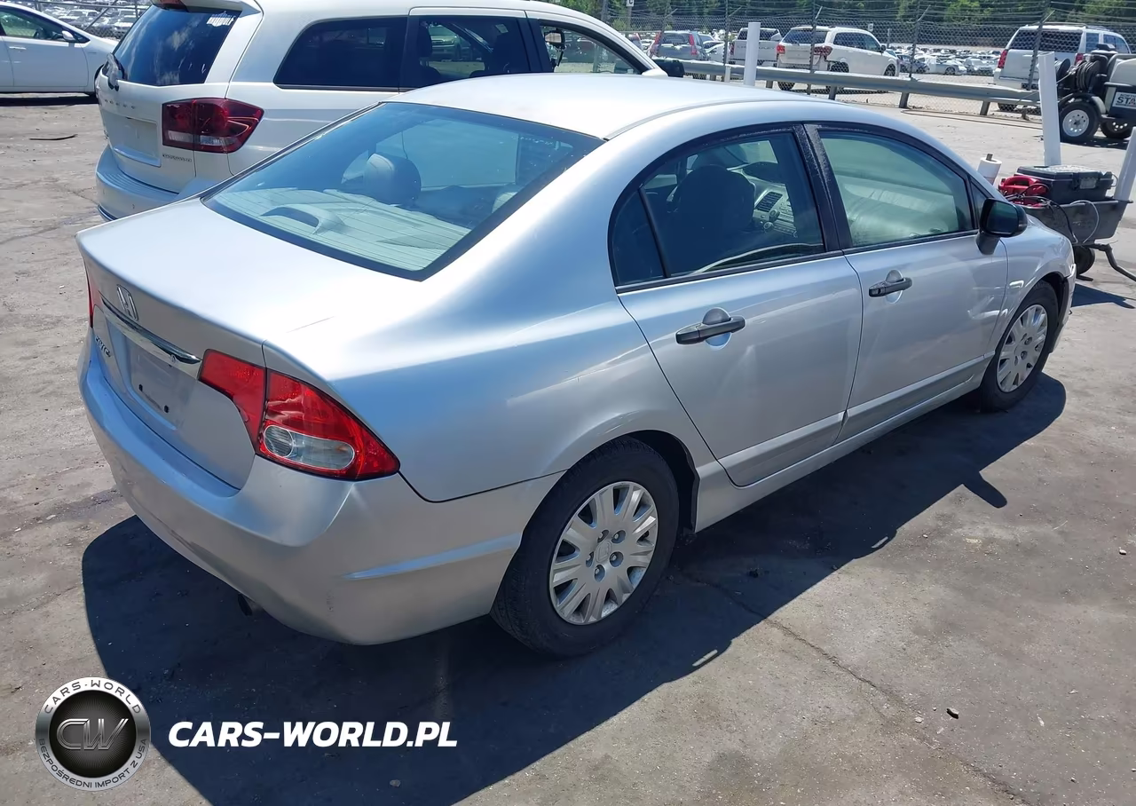 2009 Honda Civic Vp VIN:2HGFA16369H329858 - 4