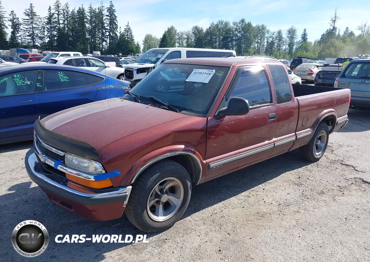 1998 Chevrolet S-10 Ls VIN:1GCCS19X9W8150051 - 2