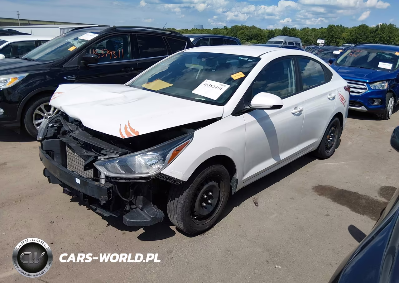 2021 Hyundai Accent Se VIN:3KPC24A6XME153113 - 2
