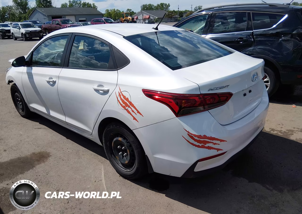 2021 Hyundai Accent Se VIN:3KPC24A6XME153113 - 3