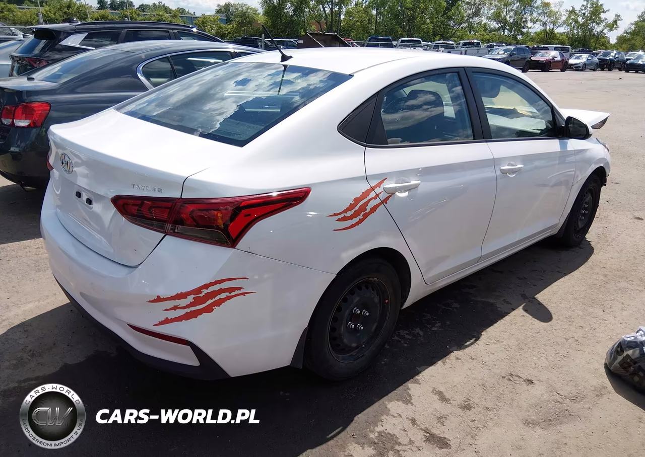 2021 Hyundai Accent Se VIN:3KPC24A6XME153113 - 4