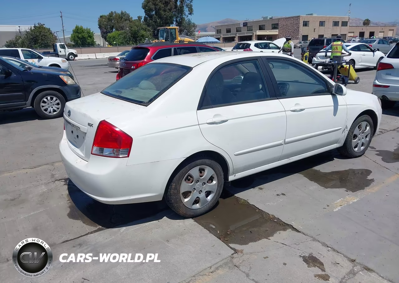 2009 Kia Spectra Ex VIN:KNAFE222795663844 - 4