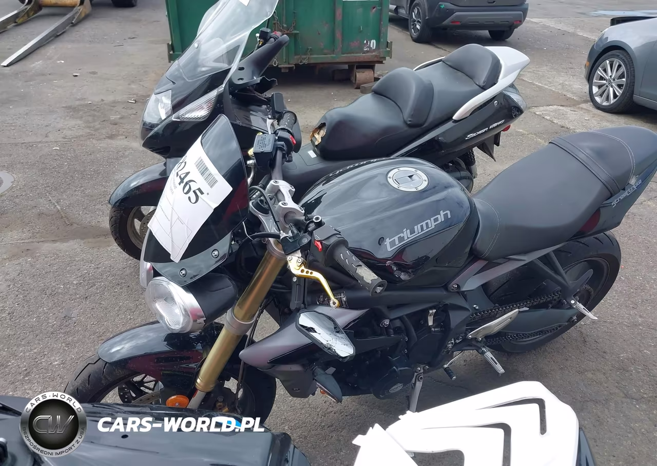 2013 Triumph Motorcycle Street Triple VIN:SMTL02NE3DT572358 - 2