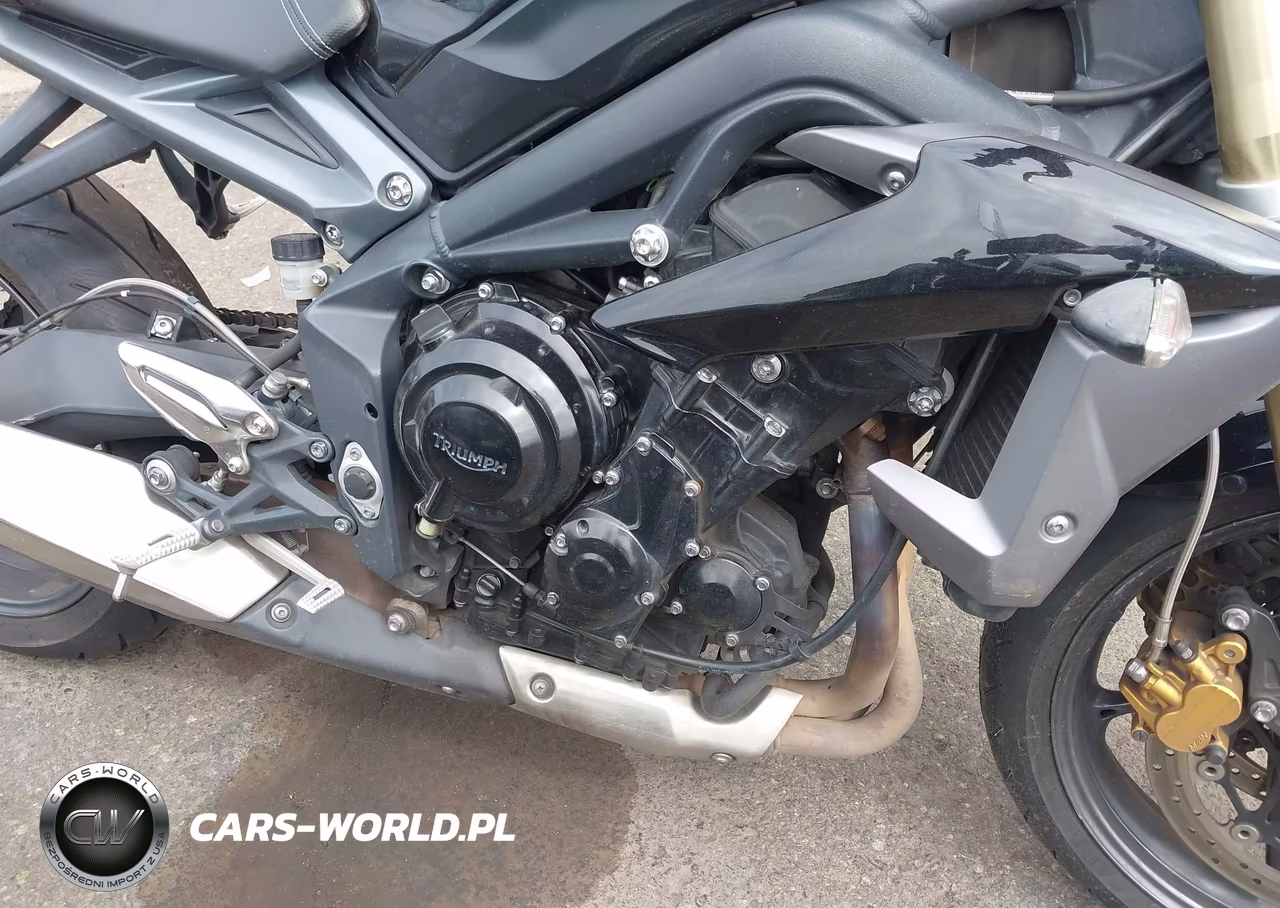 2013 Triumph Motorcycle Street Triple VIN:SMTL02NE3DT572358 - 8